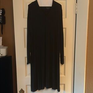 Eileen Fisher V-neck Long Sleeve Dress